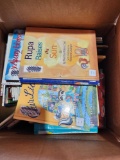 Pallet of Boxes w/ Children's Books and Misc. Wires/Cables