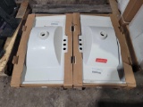 (2) Vanity Marble Sinks