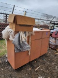 (1) Triple Trash Receptacle, Misc. Items