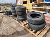 (10) Goodyear 265/65R18 Tires, (1) 23.5-25 Loader Tire