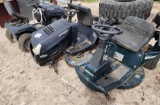 (2) Murray Select 13.5HP/40 Riding Mowers, (1) Craftsman 10HP/30