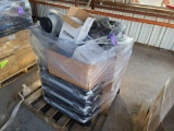 (1) Pallet w/ Brother Printer, Instrument Storage Cases, Box TV, Misc. Wires/Cables
