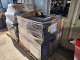 (2 Pallets) w/ Cisco 7940 Desk Phones, Backpacks, Waterloo 3-Drawer Rolling Tool Cabinet, Etc