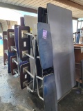 (3) Cafeteria Tables w/ Attached Benches