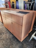 (2) Triple Trash Receptacles