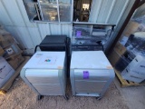 (2) Mobile iPod Charging Carts, (No iPods), InterWrite Mobi Learning Tablet, Group of Keyboards, Etc