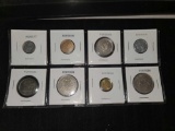 (8) Foreign Coins