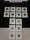 (14) Buffalo Nickels