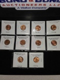 (10) Brilliant Uncirculated Old Lincoln Cents