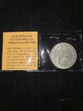 1957 Old Mexican Silver Dollar (Minted from Silver)
