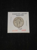 1929 Silver Rare Standing Liberty Quarter