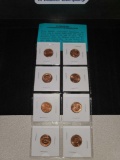 (8) Uncirculated Mint Set Medallions