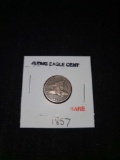 1857 Rare Flying Eagle Cent