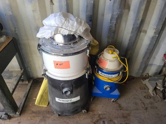 (1) Vacuum Cleaner Recovered & (1) Aramsco Vacuum Recovered