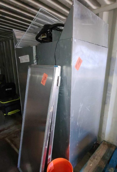 (1) Stainless Steel Reach In Freezer