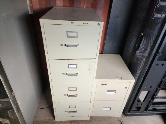 4-Drawer File Cabinet, 2-Drawer File Cabinet