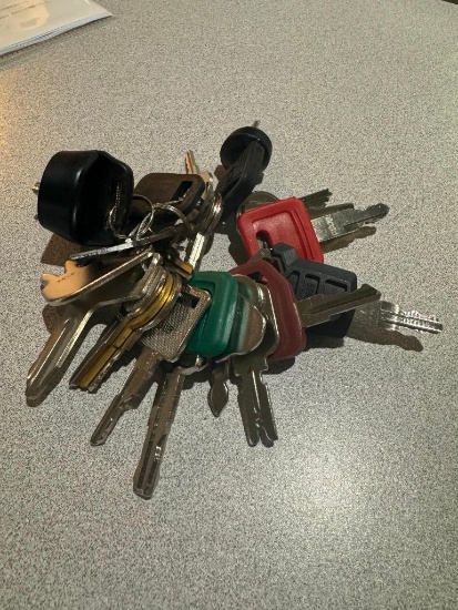 Group of Equipment Keys