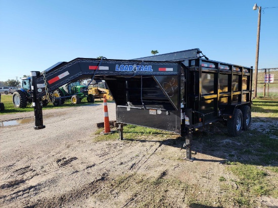 2022 Load Trail Gooseneck Dump Trailer, VIN # 4ZEGD1429N1255845