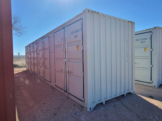 2023 Unused 40FT High Cube Multi-Door Container Srl# CICU4835684
