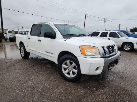 2008 Nissan Titan Pickup Truck, VIN # 1N6BA07DX8N348480