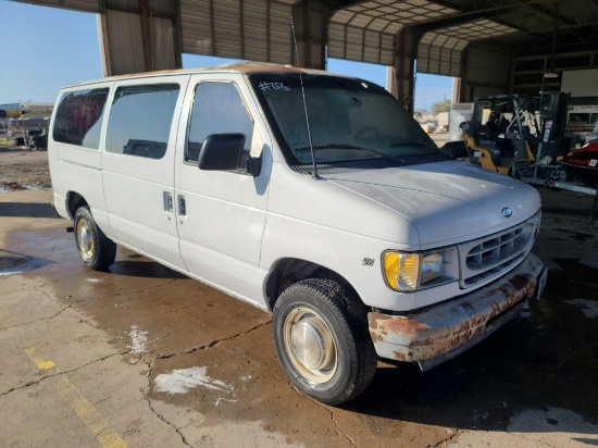 2002 Ford Econoline Wagon Van, VIN # 1FBNE31L42HB06400