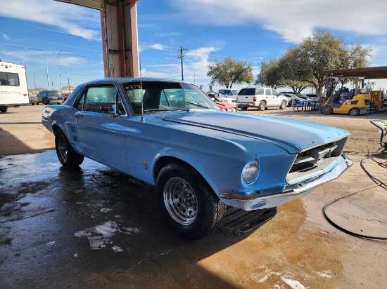 1967 Ford Mustang V.I.N. #7F01T167715