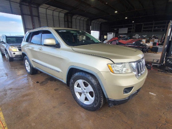 2011 Jeep Grand Cherokee Multipurpose Vehicle (MPV), VIN # 1J4RR4GT6BC557723