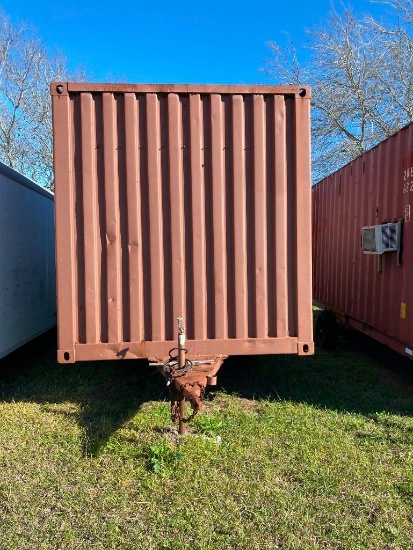 C-Can Container on Wheels (Bumper Pull - Shop Made)