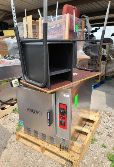 Student Desk, Vulcan Stainless/S Countertop Electric Convention Steamer