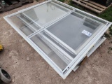 (1) Pallet of Aluminum...Frame Windows...