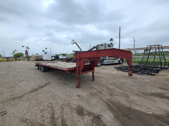 2002 Homemade 32ft. Gooseneck Trailer Frame
