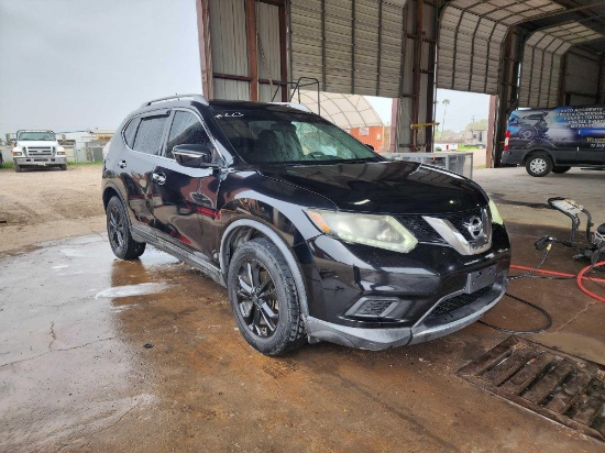 2015 Nissan Rogue Multipurpose Vehicle (MPV), VIN # KNMAT2MTXFP500789