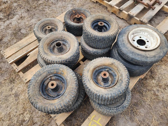 Pallet w/Assorted Small Tires