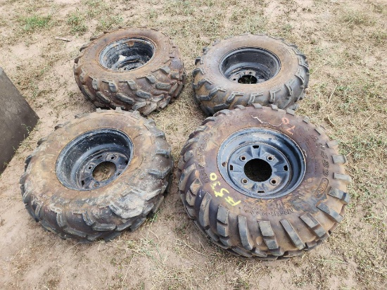 (4) Assorted Off-Road Tires