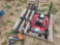 (1) Yard Machines Lawn Mower, (2) Weed Eaters......on Pallet