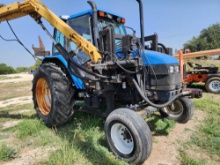 New Holland Model TS100 Tractor w/Shredder & Boom