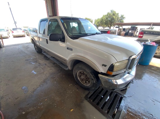 2000 Ford F-250 Pickup Truck, VIN # 1FTNW20L7YEA11571