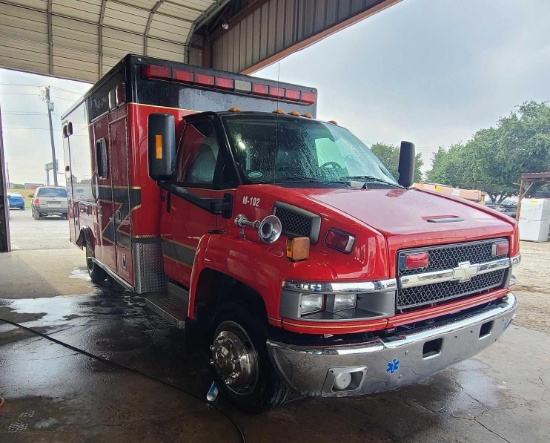 2009 Chevrolet C4500 Ambulance, VIN # 1GBE4C1969F403925