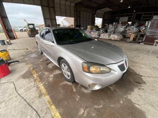 2007 Pontiac Grand Prix Passenger Car, VIN # 2G2WP552771148498