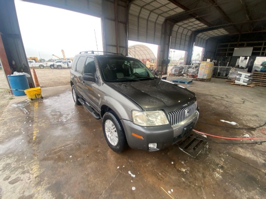 2005 Mercury Mariner Multipurpose Vehicle (MPV), VIN # 4M2YU56Z15DJ09667