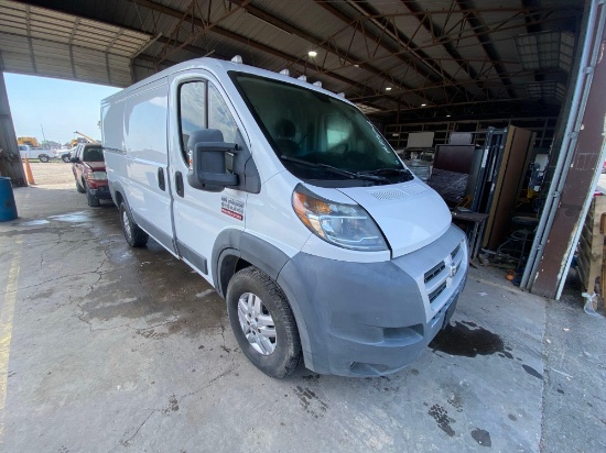 2014 Ram ProMaster 1500 Van, VIN # 3C6TRVAG9EE116699