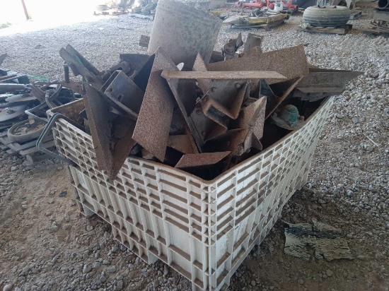 Planter and Cultivator Parts (1 Plastic Crate)...