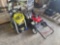 (1) Black Max EXi625 Lawn Mower, and (1) Ryobi 3000psi Electric Pressure Washer
