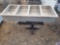 (1) 4-Bay Commercial Electric Drop-In Hot Food Unit, (1) Black Squared Table