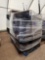 Group of Student Desks, (1) Commercial UL Refrigerator/Freezer, (1) Wooden Desk, and (1) Ceiling