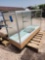 (1) Glass Paneled Display Case on 1 Pallet