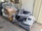 (2) Pallets w/HP Monitors, Computer Keyboards, Dual Speed 8 Ports, Headphones, Printers