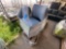 Group of Gray Stackable Chairs on 1 Pallet