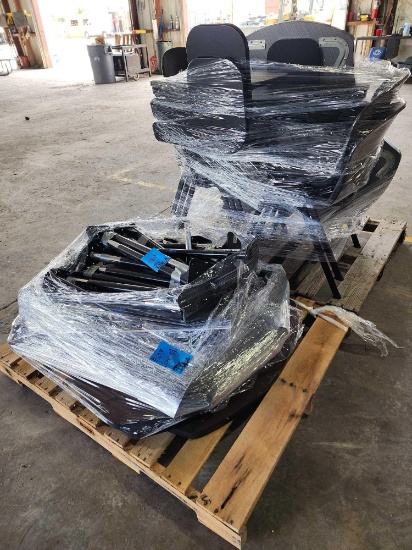 Group of Tables w/Legs and Chairs w/Legs on 2 Pallets