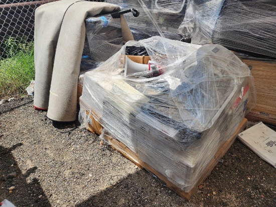 Various Printers, (1) Fax Machine, Group of T9 Franklin Mobile Hotspots, Box of Microsoft Headsets,